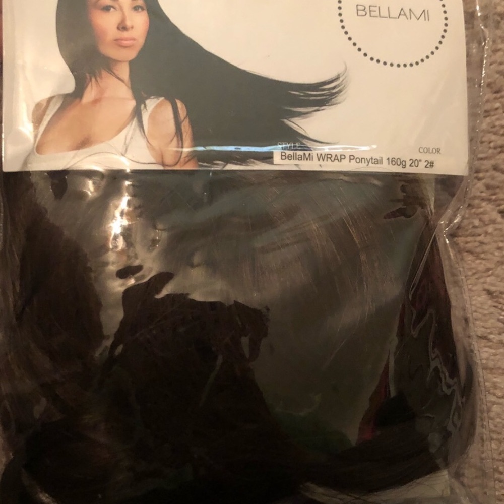 Bellami wrap ponytail